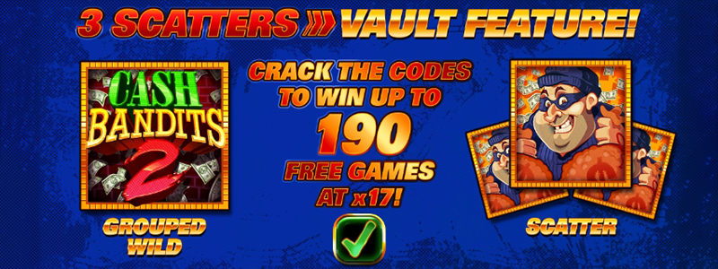 Cash Bandits 2 - Vault Feature